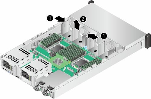 拆卸主板 FusionServer Pro 2288H V5 服務(wù)器 V100R005 維護與服務(wù)指南
